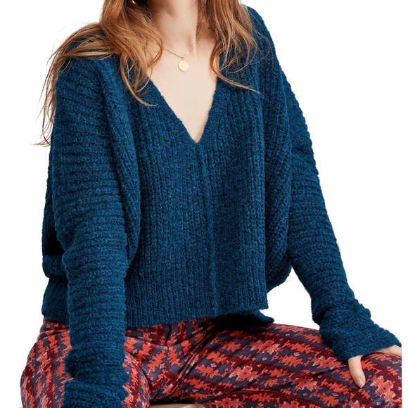 Free People Sweaters - Free People Moon Beam Alpaca blend v-neck sweater